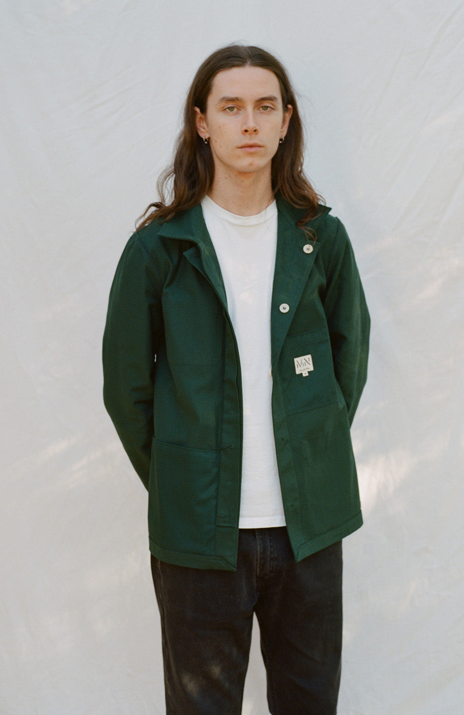 Bottle Green Chore Jacket -