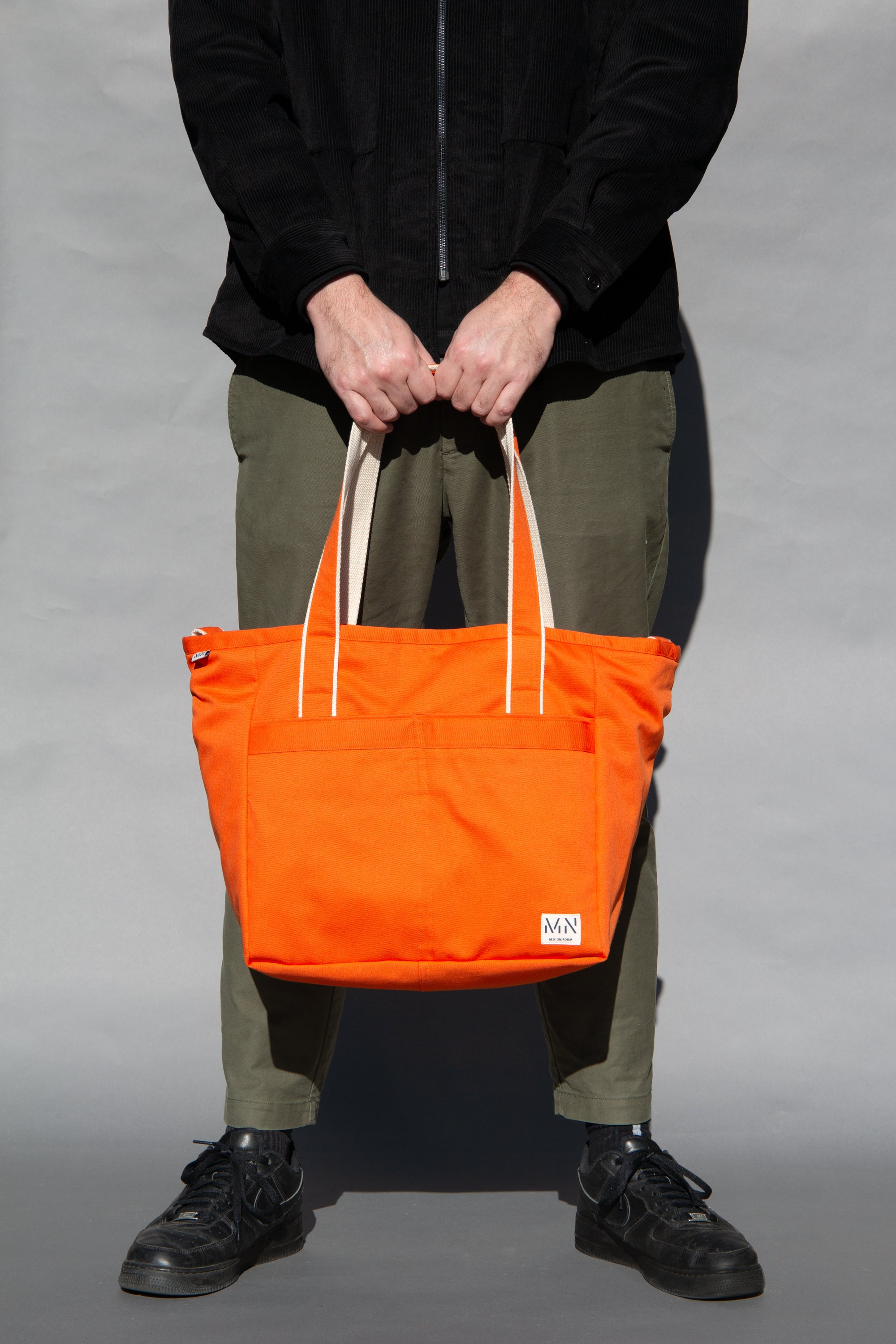 M.N Orange Carryall Bag