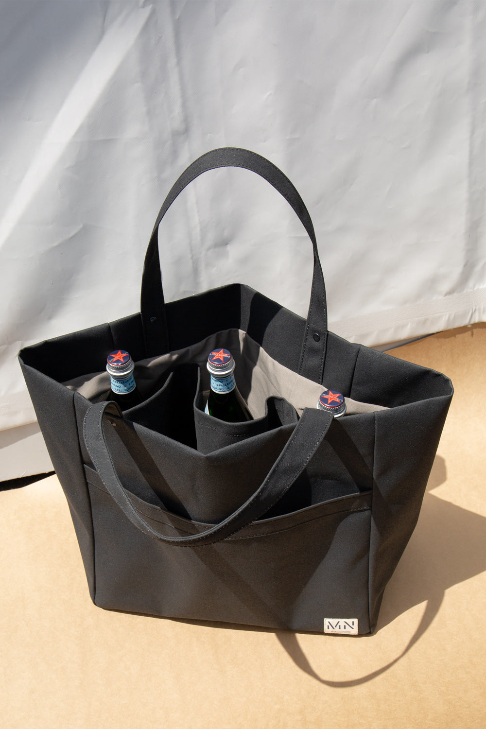 M.N Black Picnic Bag