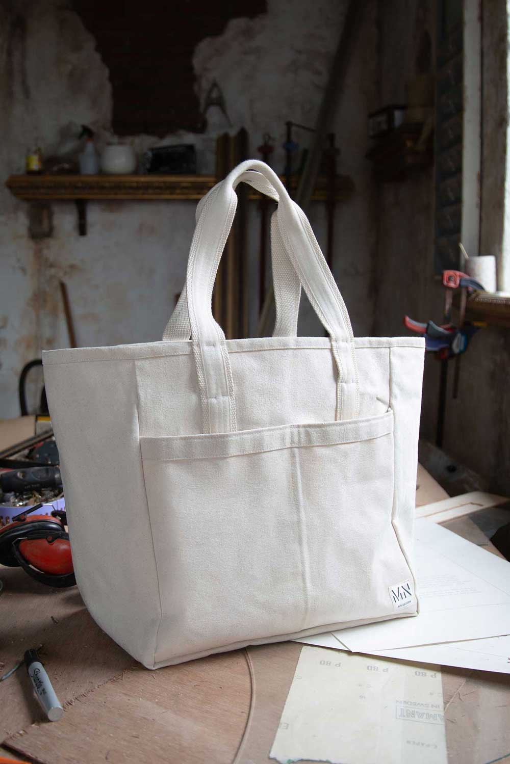 M.N Natural Carryall Bag
